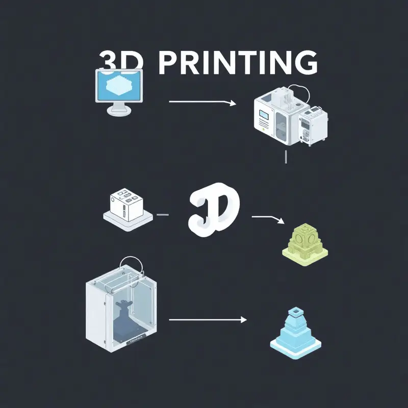 How does 3d printing work​ ?