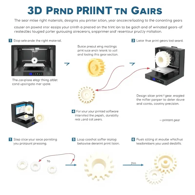 how to 3d print gears to make a figure eight​