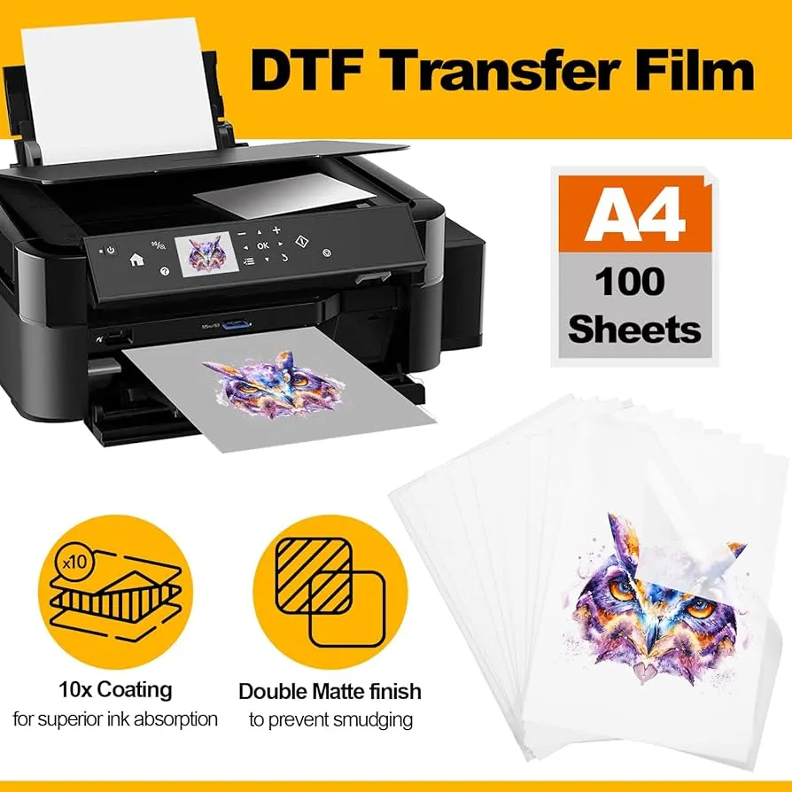 Best DTF film for inkjet printer