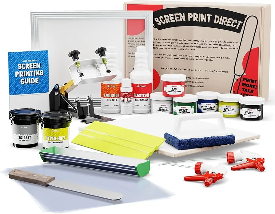 Best Screen Printing Supplies for Beginners