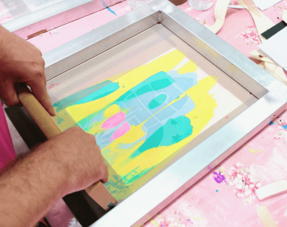 How to Screen Print Multi-Color Posters